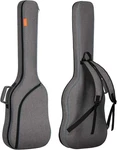 Lightweight Padded Bass Guitar Bag With Organizer Pocket - Gray Color. Fixed Price $69.98.