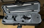 Sky 3/4 Violin Oblong Case Lightweight With Hygrometer Black/grey. Fixed Price $59.98.