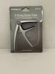 Chromacast GCP6 6-STRING Silver Guitar Capo For Acoustic Electric. Fixed Price $8.95.
