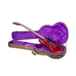 Crossrock Wood Case For Gibson Sg Electric Guitars-security Lock-chocolate Brown. Fixed Price $149.99.