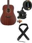 D'angelico DAPLSD300MAHCP + Snark ST-8 Re Dunlop PVP101 Levy's M8POLYA-. Fixed Price $338.36.