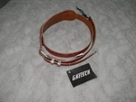 Gretsch Russet Tooled And Jeweled Leather Strap Western 6130. Fixed Price $50.00.