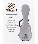 Pukanala Model Fg-c-wh White Concert Ukulele Fiberglass Hardshell Case. Fixed Price $119.95.