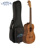 Lanikai Oa-b Oak Series Top Baritone Ukulele Satin Natural With Padded Bag. Fixed Price $365.00.