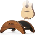 Acoustic Guitar Stand, Clip-on Self-standing Solid Wood Portable. Fixed Price $27.99.