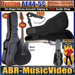 Ovation Ovgbag-std Mid-depth Electric Acoustic Guitar & Gig Free Strap. Fixed Price $449.99.