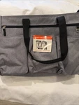 Skip Hop Duo Double Strap Heather Gray Diaper Bag 16 Pocket Read Brand New. Fixed Price $74.88.