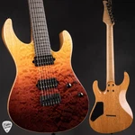 Suhr Modern 7 Quilt Roasted - Desert Gradient. Fixed Price $6249.00.