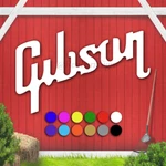 Gibson Guitar Logo Vinyl Die Cut Sticker 9 X3. Fixed Price $32.07.