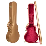 Crossrock Designer Series- Wooden Case For Les Paul Electric Guita-luxury Gold. Fixed Price $144.99.