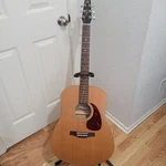 Seagull S6 Original Dreadnought Acoustic Guitar, Solid Cedar Top W/ Hard Case. Fixed Price $500.00.