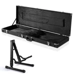 Xcceries Electric Bass Guitar Hard Case Wooden With A-frame Folding Stand. Fixed Price $156.90.