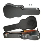 41" Acoustic Guitar Case 6 Or 12 String Dreadnought Wood Leather Hardshell. Fixed Price $79.89.