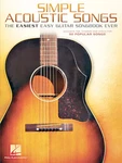 Simple Acoustic Songs - The Easiest Easy Guitar Songbook Ever. Fixed Price $18.99.