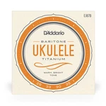 D'addario EJ87B T2 Titanium/silver Baritone Ukulele Strings (28-35). Fixed Price $9.49.