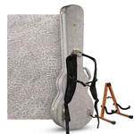 Yescom Les Paul Electric Guitar Hard Case W/ Stand Backpack Strap Sonic Silver. Fixed Price $169.90.
