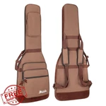 Muscab Electric Guitar Bag 0.5 Inch Padded Gig Backpack Brown. Fixed Price $64.99.