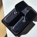 Us Duty Gear Double Magazine Case 88-G1 Basketweave Finish Fits Belt. Fixed Price $45.00.