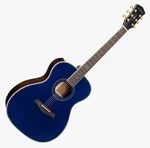 Parkwood P820ADK Gd Trans Midnight Blue Om Acoustic Guitar Navy Granadillo. Fixed Price $1399.99.