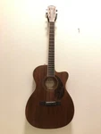 Acoustic Guitar Fender Paramount PM-3C Natural With Hard Case. Fixed Price $1037.00.