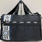 Lesportsac Arizona Dome Ortega Collab 2WAY Boston Travel Bag Black Ladies. Fixed Price $207.99.
