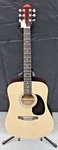 Stadium Dreadnought Acoustic Guitar Natural Finish ST-D-42 (preowned). Fixed Price $149.00.