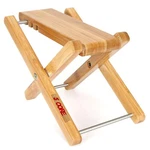 5 Core Guitar Stool Adjustable Leg Portable Wood Classical Footrest. Fixed Price $15.99.