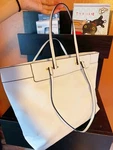 La Terre Vegan Leather Shoulder Double Strap Handbag Lead Safe Studded Nwt. Fixed Price $20.99.
