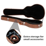 Glarry Glp Microgroov Bulge Surface Electric Guitar Hardshell Case With Lock. Fixed Price $51.99.