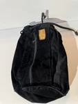 Yak Pak Suede Leather One Handle Bag Pack 15X12 In. Black!!!. Fixed Price $59.99.