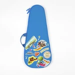 Loog Pro Gig Bag - Beatles Blue Collage Padded Carrier For Guitar. Fixed Price $30.05.
