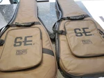Lot Of 2 Prs Se Deluxe Padded Gig Bags Brown. Fixed Price $49.95.