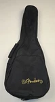 Fender Black Soft Ukelele Gig Bag Case Cover Gold Embroidered Logo 27" X 9". Fixed Price $20.79.