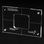 Musiclily Pro Cnc Accurate Acrylic Dual Battery Box Guitar Bass Routing Template. Fixed Price $17.36.