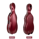 Crossrock 3/4 And 4/4 Size Cello Case Abs Molded Hardshell With Wheels. Fixed Price $358.99.