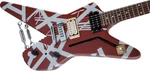 Special Order! Evh Striped Series Shark Guitar In Red / Silver Stripes. Fixed Price $1899.99.