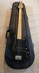 Vtg Peavey Patriot Black Bass Guitar 4-STRING Usa Made W/ Case Super Ferrite. Fixed Price $225.00.
