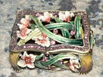 2" Trinket Elegant High Quality Unique Jewelry Ring Case Holder Antique. Fixed Price $16.99.