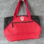 Indiana Hoosiers Cooler Bag Red Zippers Pockets Insulated Golf Beach Party Strap. Fixed Price $14.26.