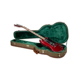 Crossrock Master Series-wooden Sg Electric Guitar Case-olive Green Tweed. Fixed Price $164.99.
