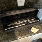Workpak Concert Flute Silver Metal High Polish Finish With Case For Musicians. Fixed Price $25.00.