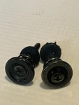 2010'S Jackson Dkxt Dinky Series Guitar Factory Black Oversize Strap Buttons. Fixed Price $17.99.