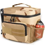 Large Lunch Bag Insulated Box Freezable Cooler Adult Women 16L Khaki Camo. Fixed Price $19.80.