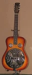 Vintage Morrell Resonator Lap Guitar Sunburst Model 082289. Fixed Price $700.00.