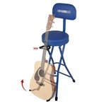 5CORE Guitar Stool 3.15" Padded Chair W Backrest Foldable Music Seat Stand. Fixed Price $53.49.