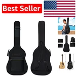 Soft Shell Acoustic Guitar Bag - Waterproof With Thick Padding & Shoulder Straps. Fixed Price $33.29.