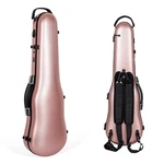 Crossrock Poly Carbon Fits 4/4 Violins Anti-scratch Shaped Flight Case Rose Gold. Fixed Price $228.99.