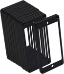 Black Abs Electric Guitar Neck And Bridge Flat Humbucker Pickup Mounting Rings. Fixed Price $18.85.