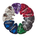 Chromacast Pearl Celluloid Guitar Pick 10 Pack, Medium Gauge. Fixed Price $13.95.