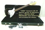 New Mbt Hard Shell Case, Assassin Electric Guitar, Used GE39 Bguitars. Fixed Price $99.99.